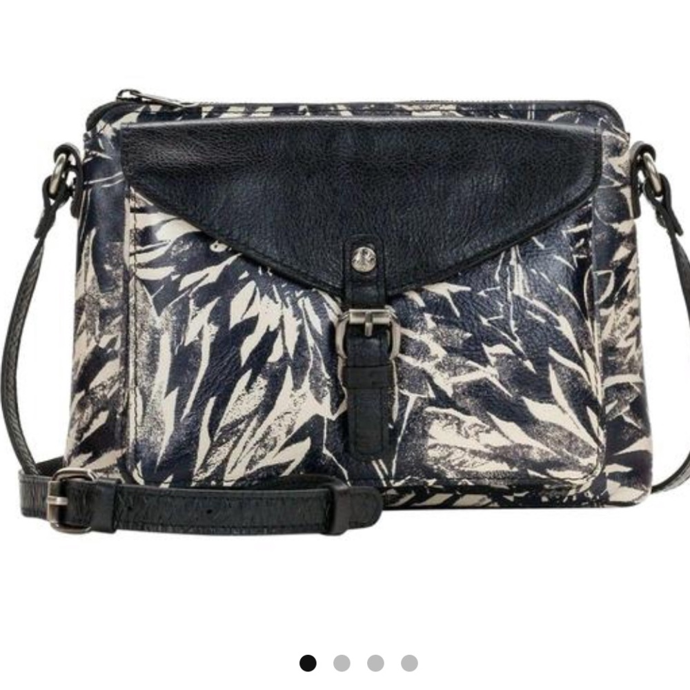 Patrica Nash Sunflower Leather Cross Body Bag